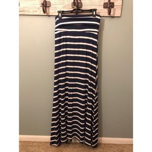 Two length maxi skirt
